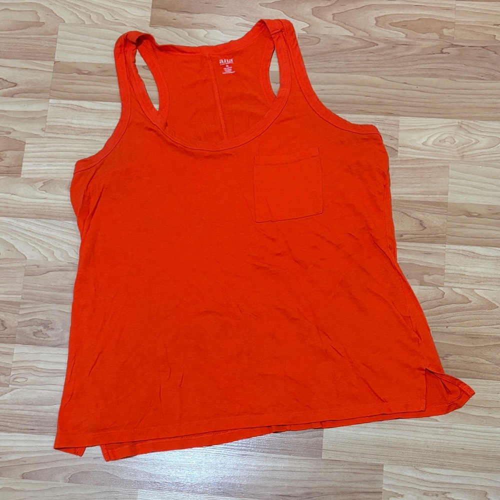 Ana Bright Orange Tank Top